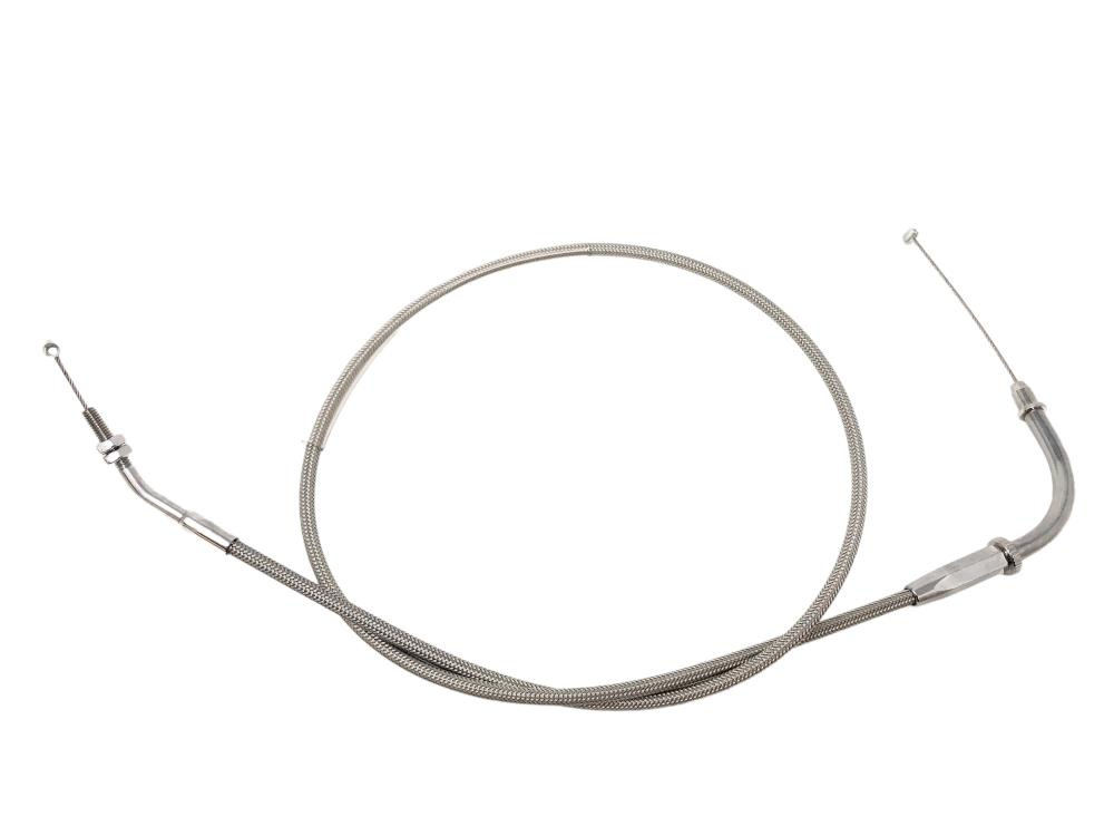 Highway Hawk Throttle cable steel braided + 15 cm Yamaha XV 1600 Wild