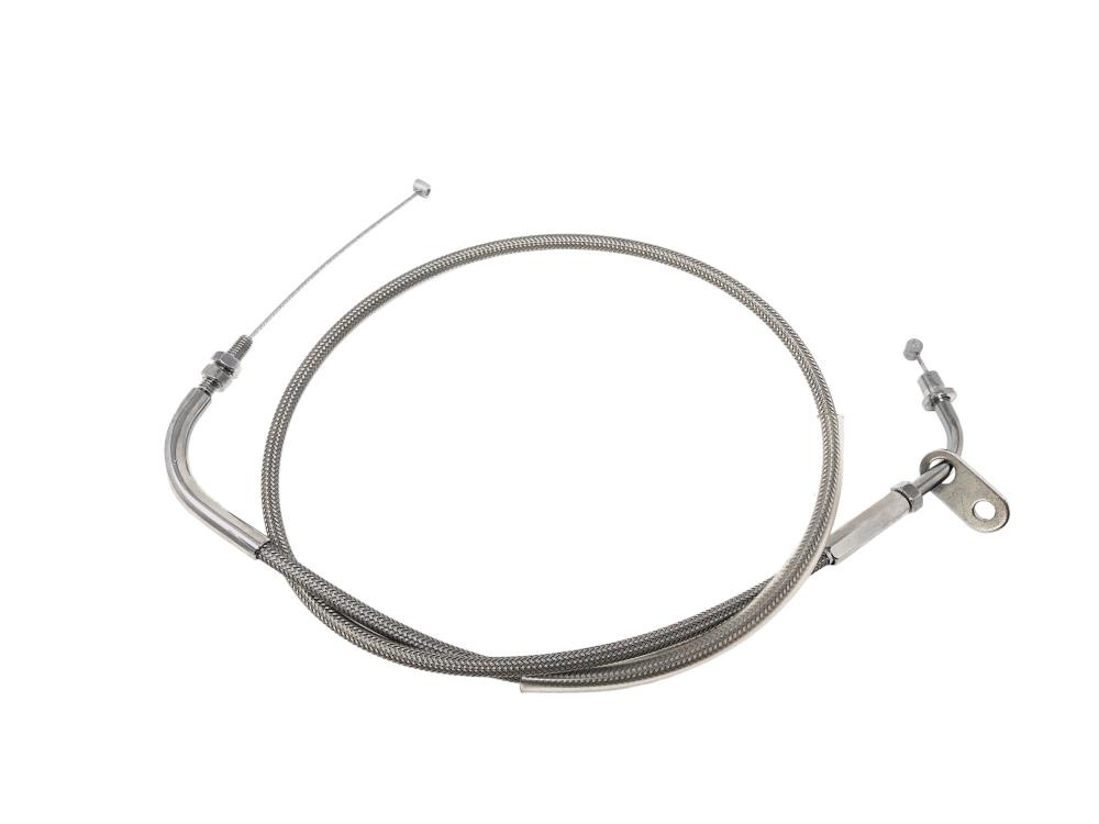 Highway Hawk Throttle cable steel braided + 15 cm Yamaha XVS 650