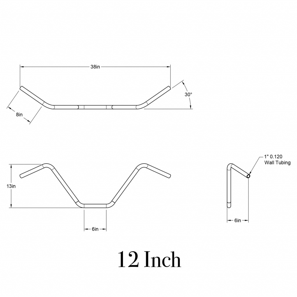Prism Supply Hurricane Handlebars 12