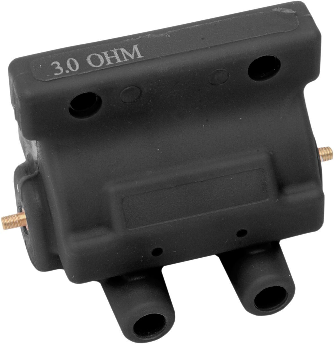 Drag Specialties 12 Volt Ignition Coil Coil Molded 3 Ohm Blk