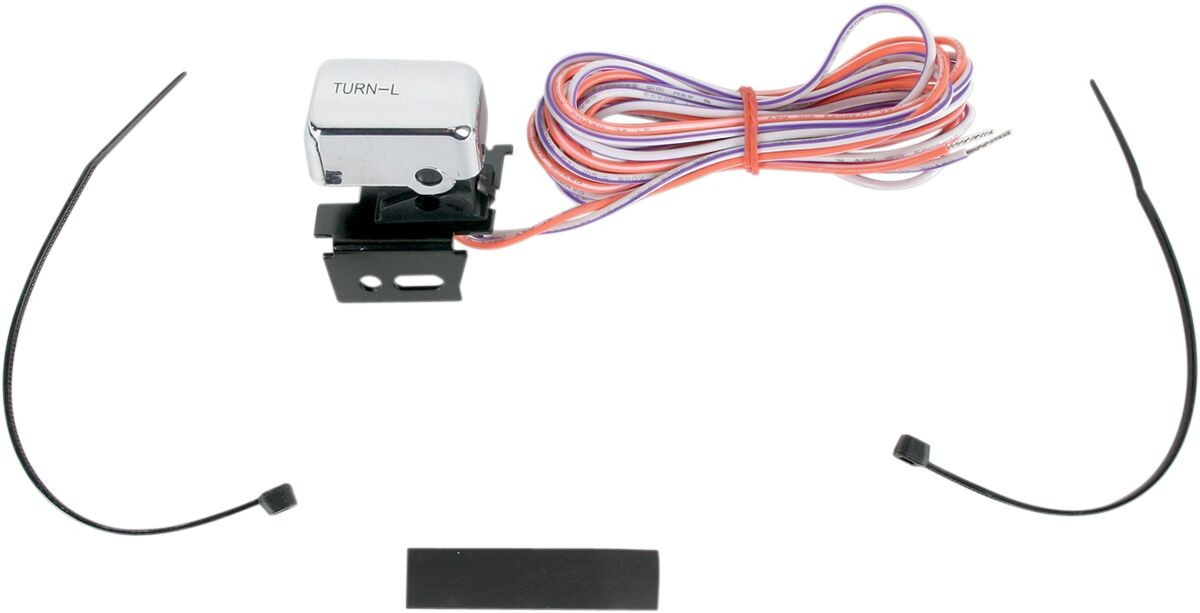 Drag Specialties Switch Turn Signal Left Chrome 60