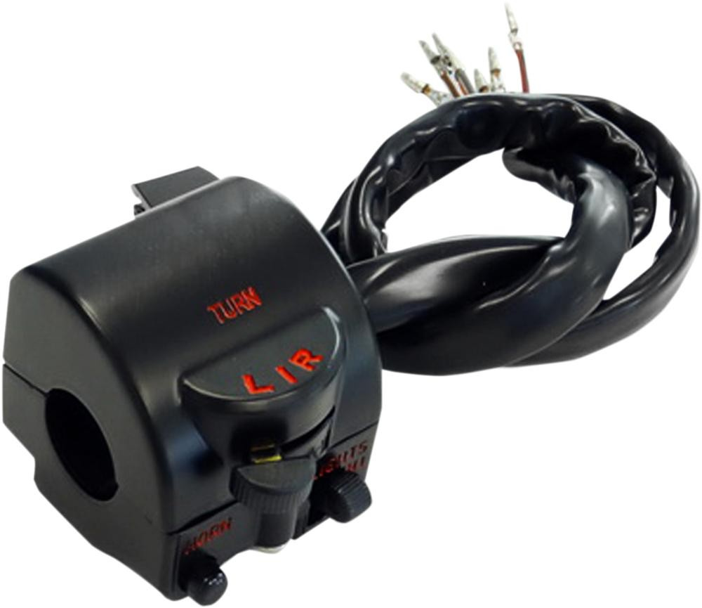 Emgo Handlebar Switch Assemby Switch H/Bar Left Honda