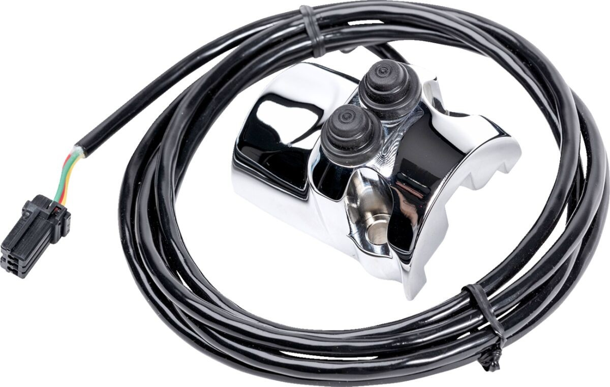 Legend Suspension Handlebar Control Mounted Chrome Switch Assembly Flt