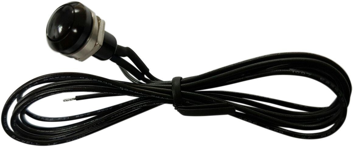 Drag Specialties Switch Push-Button Mini Black Switch Mini Push-Butn B