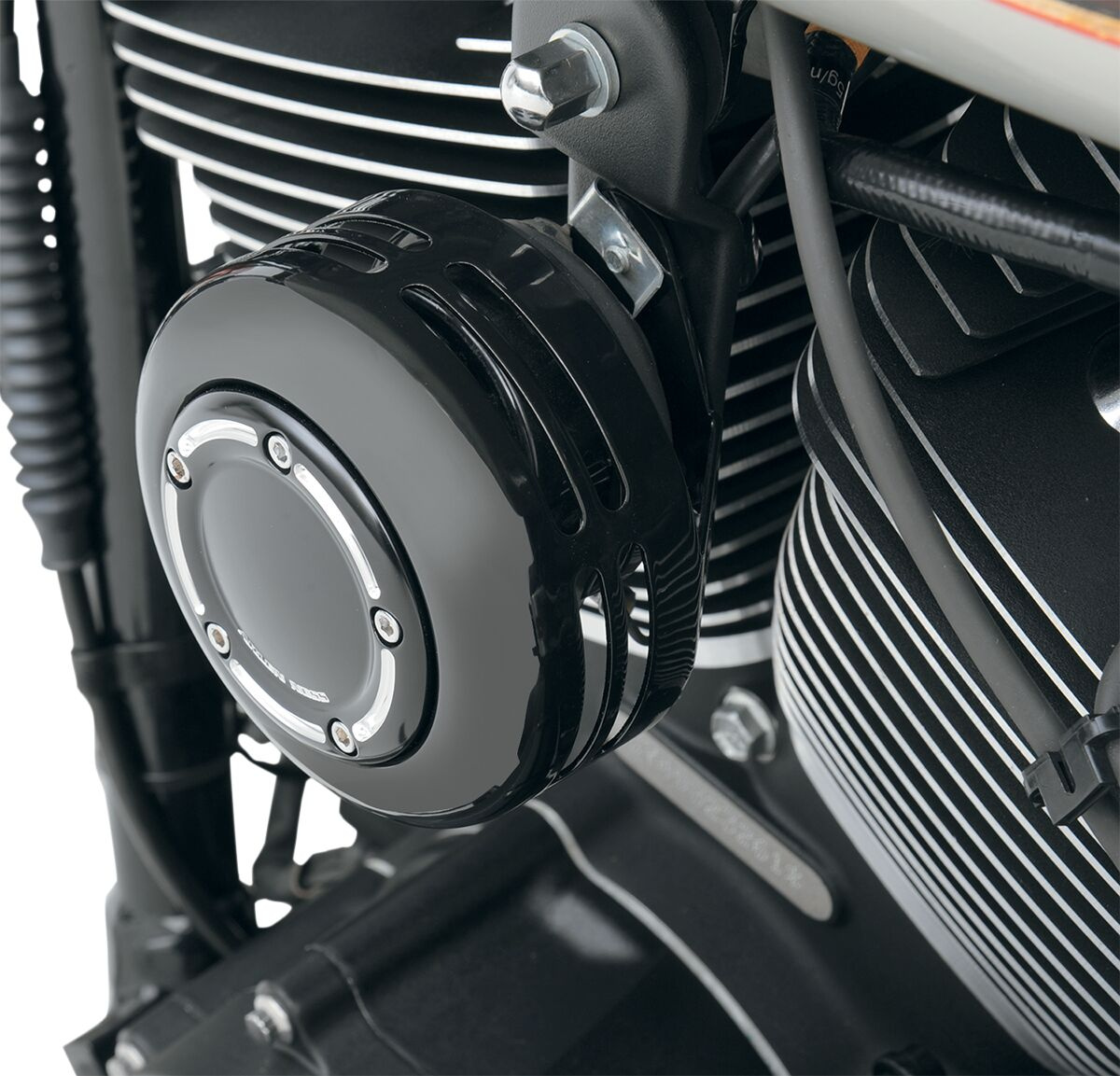 Arlen Ness Horn Cover Black Cover Horn Black