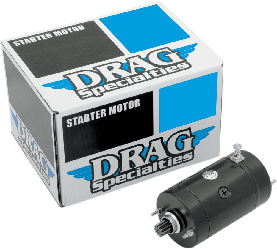 Drag Specialties Starter Motor Hitachi Black Hd Starter Hitachi H-D Bl
