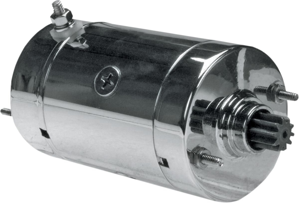 Drag Specialties Starter Motor Hitachi Chrome Hd Starter Hitachi H-D C