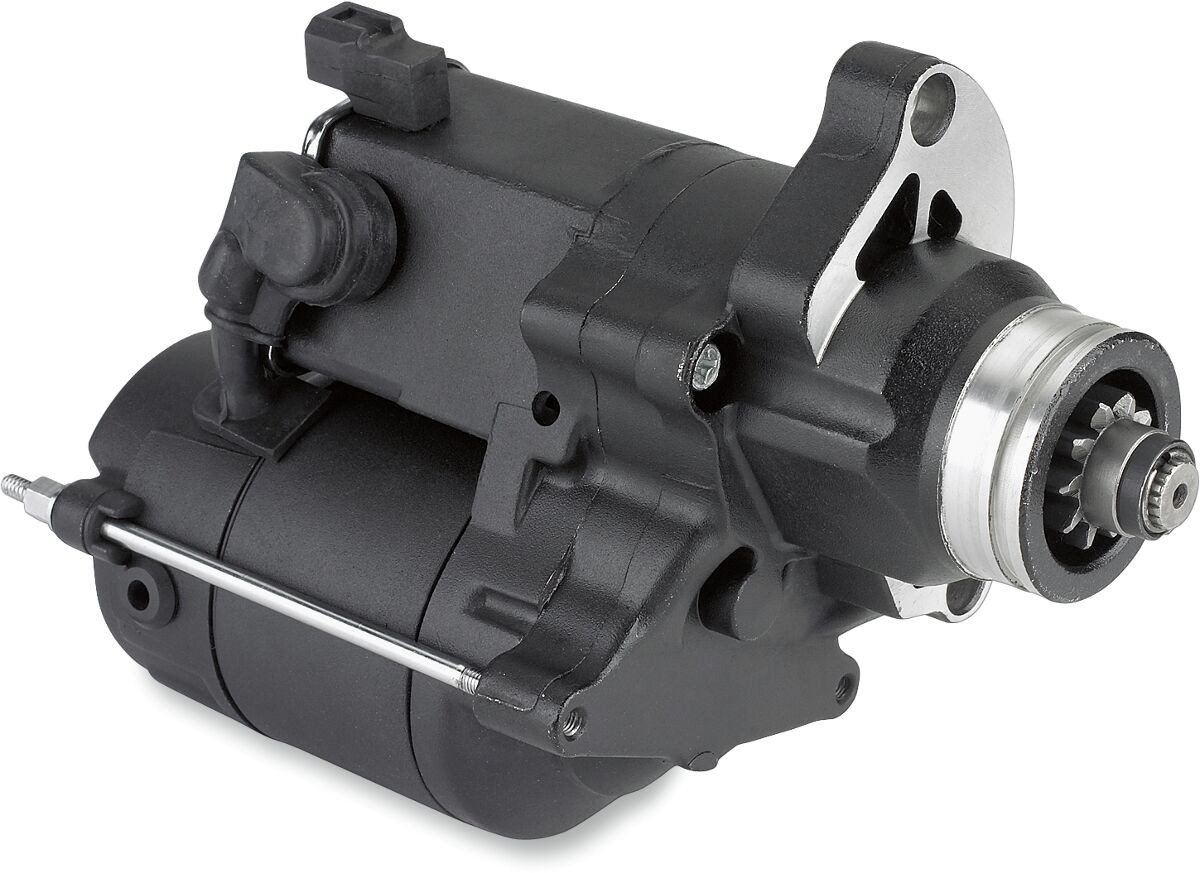 Drag Specialties Starter Motor 1.4Kw Black Starter 1.4Kw Black