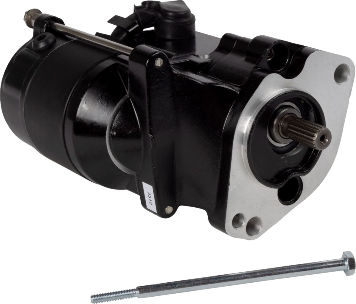 Drag Specialties High-Performance Starter Motor 1.7Kw Black Bt 90-06 S