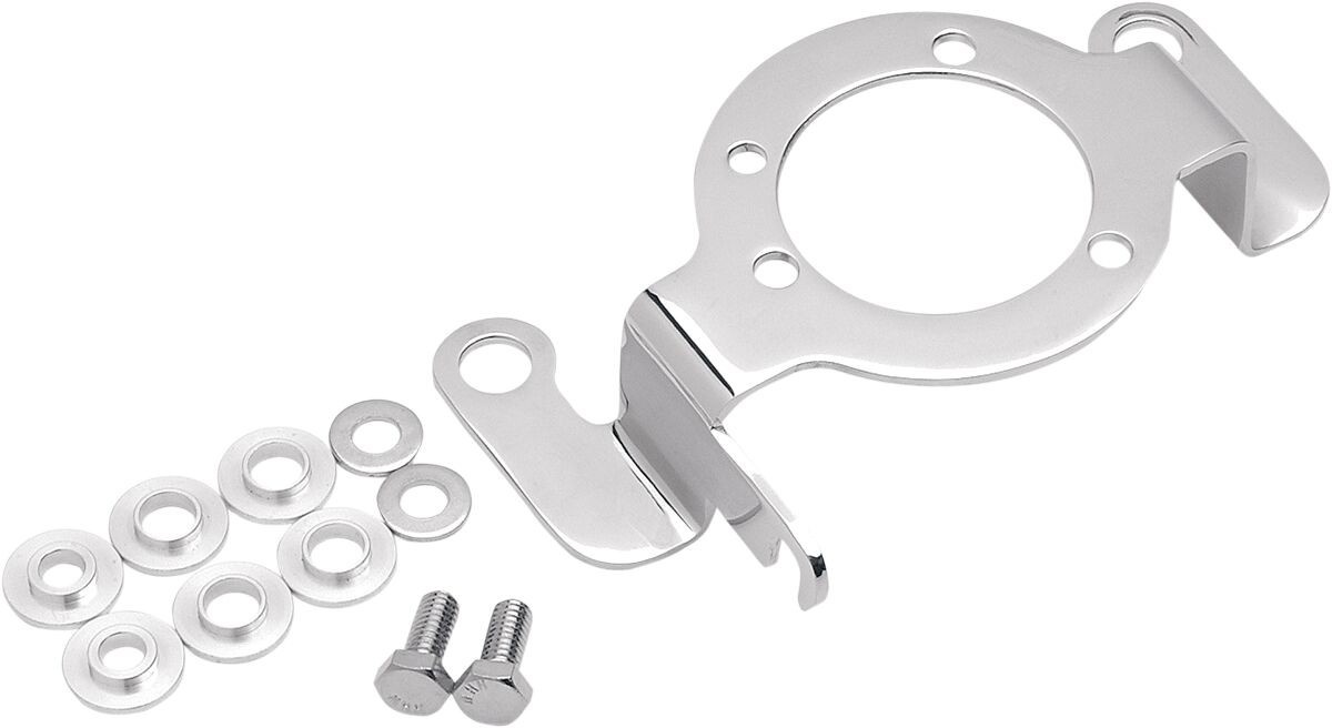Drag Specialties Mikuni Carb Support Bracket Chrome Mikuni Spprt Brckt