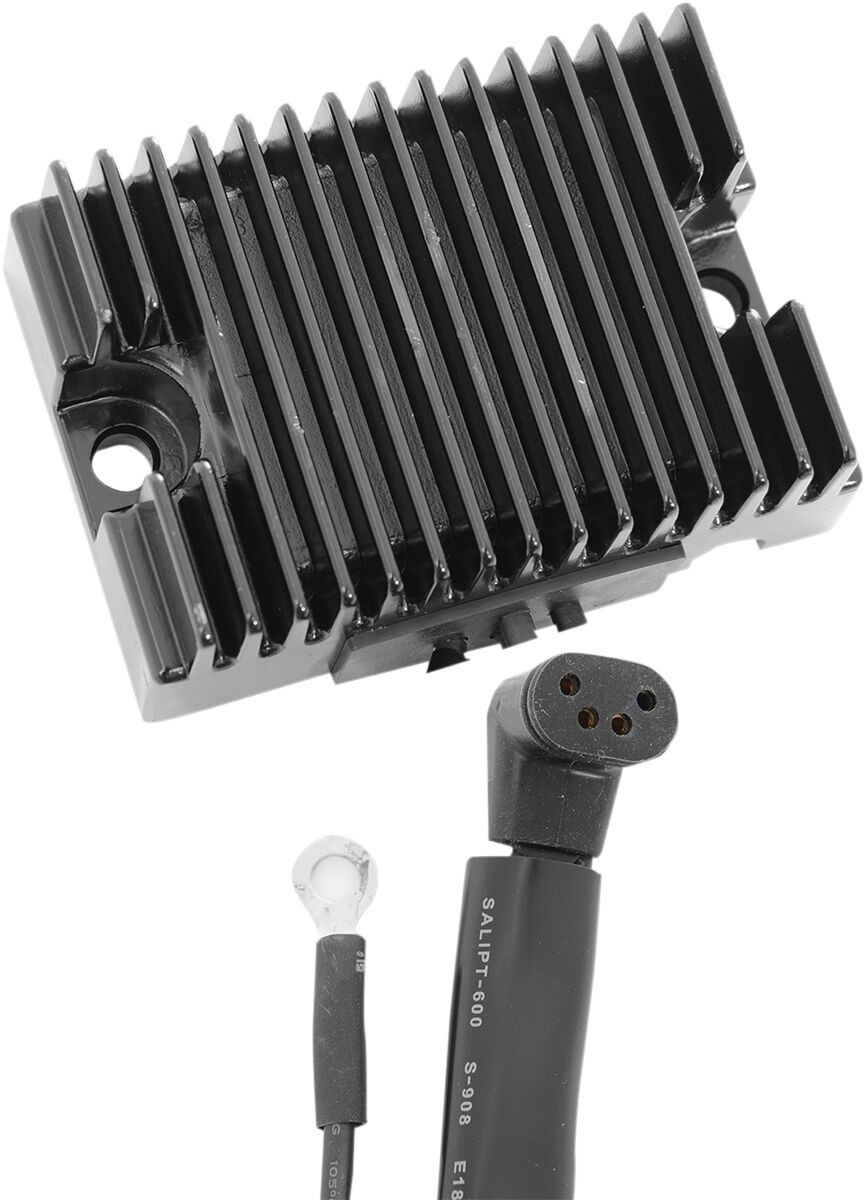 Drag Specialties Solid-State Regulator Black Regulator Bt 70-75 Blk