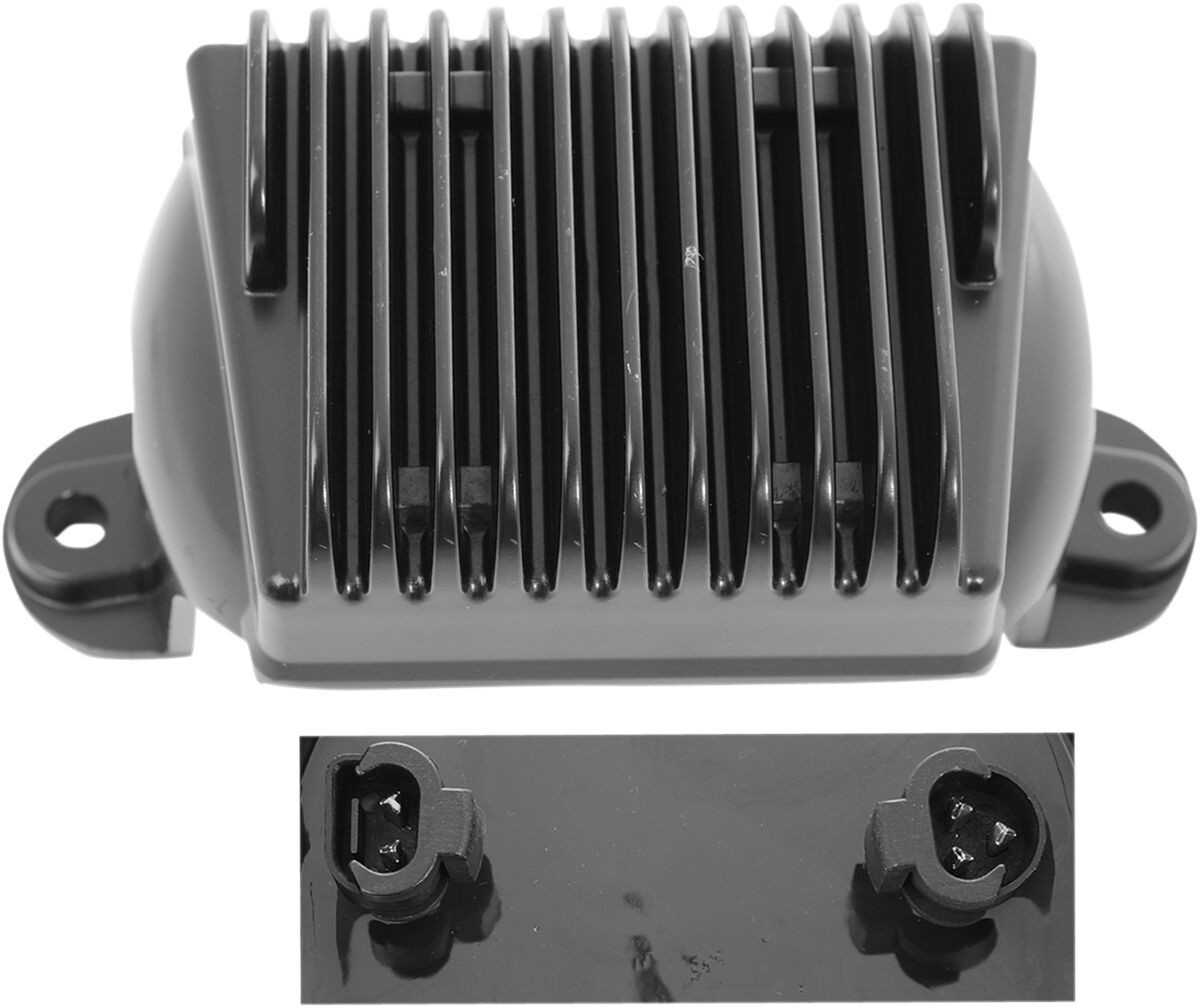 Drag Specialties Solid-State Regulator Black Regulator 09-16 Flt Blk