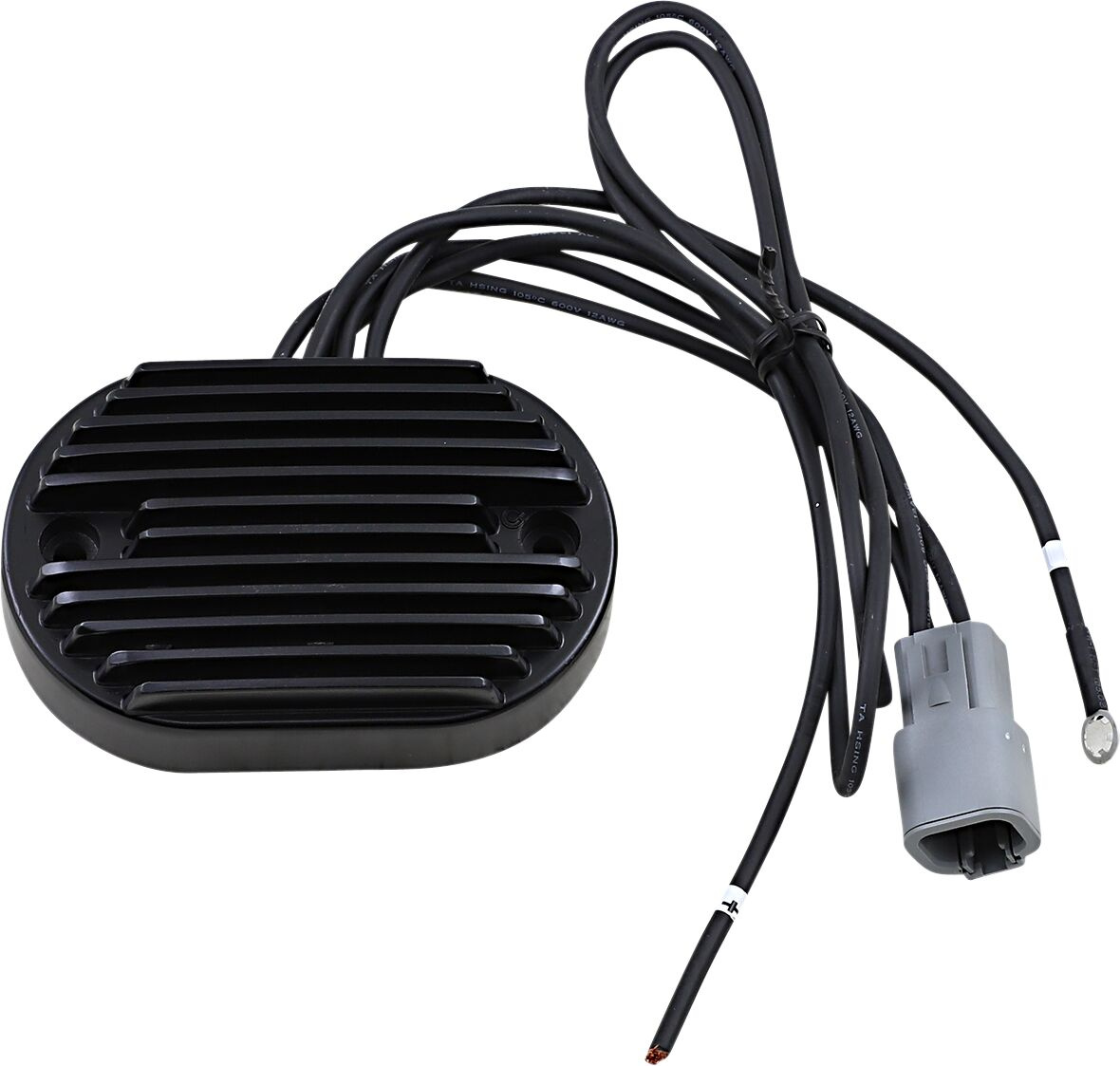 Drag Specialties Solid-State Regulator Black Regulator Fx/Flst 01-6 Bk