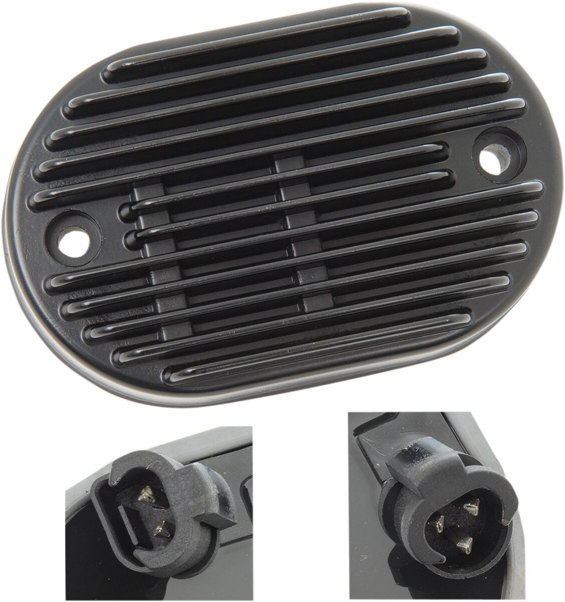 Drag Specialties Solid-State Regulator Black Regulator11-17Fxs/Flst B