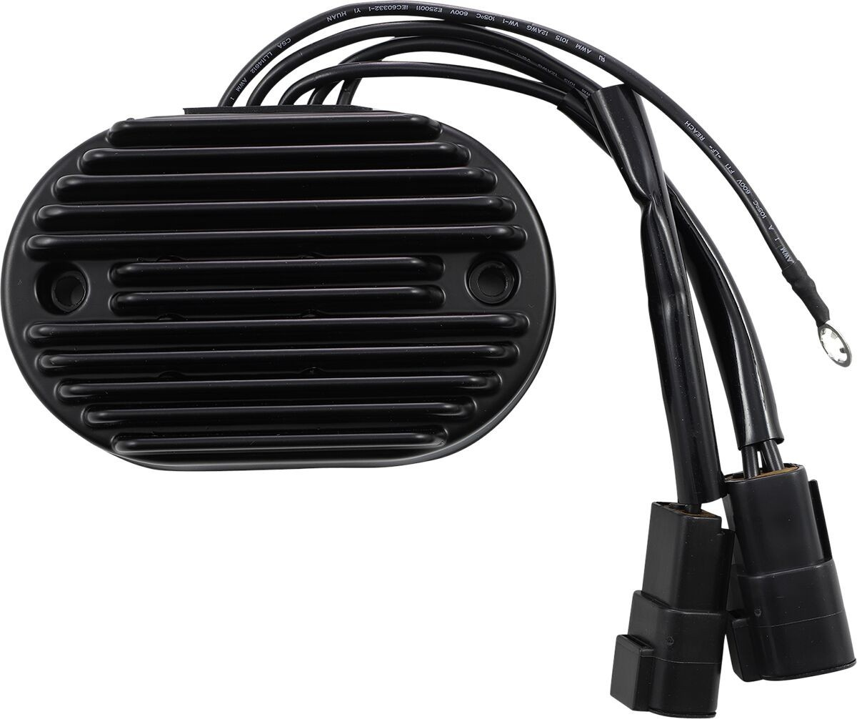 Drag Specialties Voltage Regulators Black Regulator Fx/Flst 2007 Bk