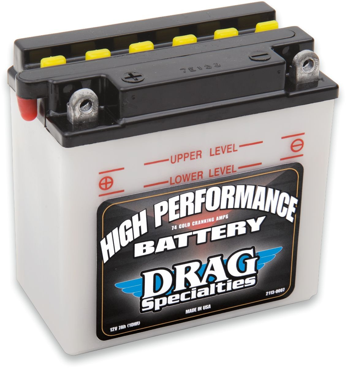 Drag Specialties Batteries Battery Conventional 12V Lead Acid Replacem