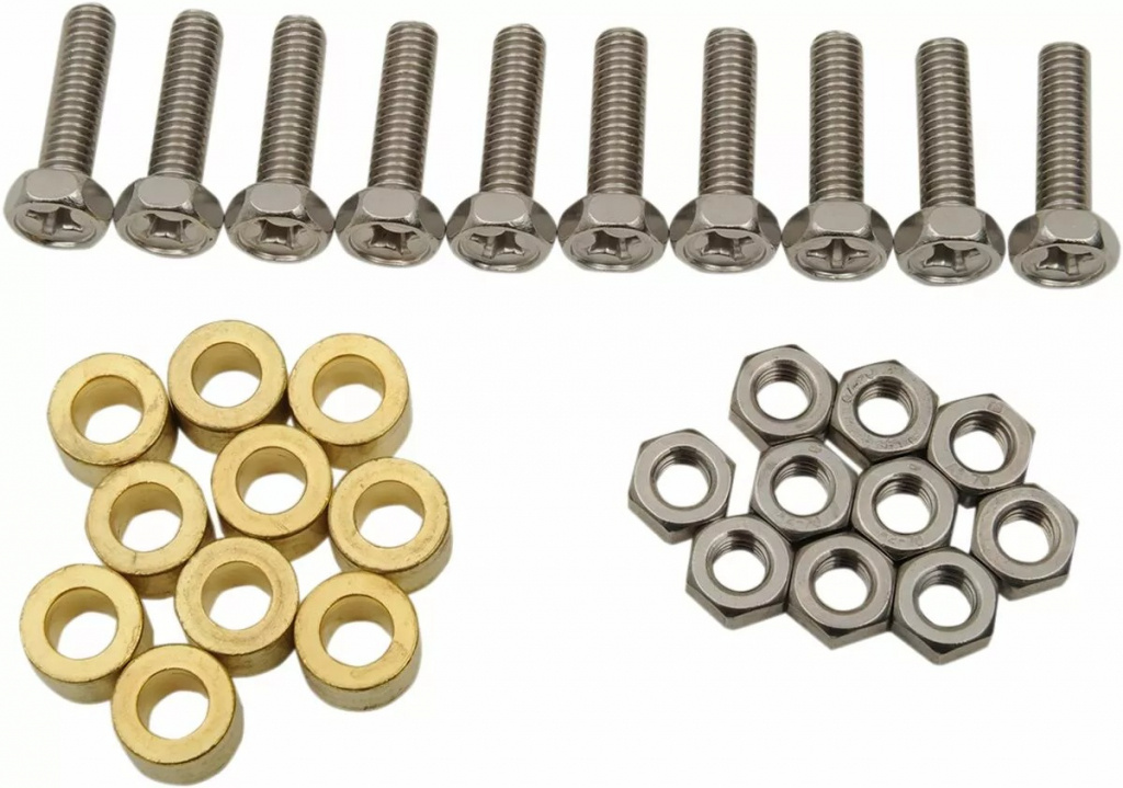 Yuasa Terminal Adapter Hardware Replacement Bolt/Nut Set Batt 6X22Ss