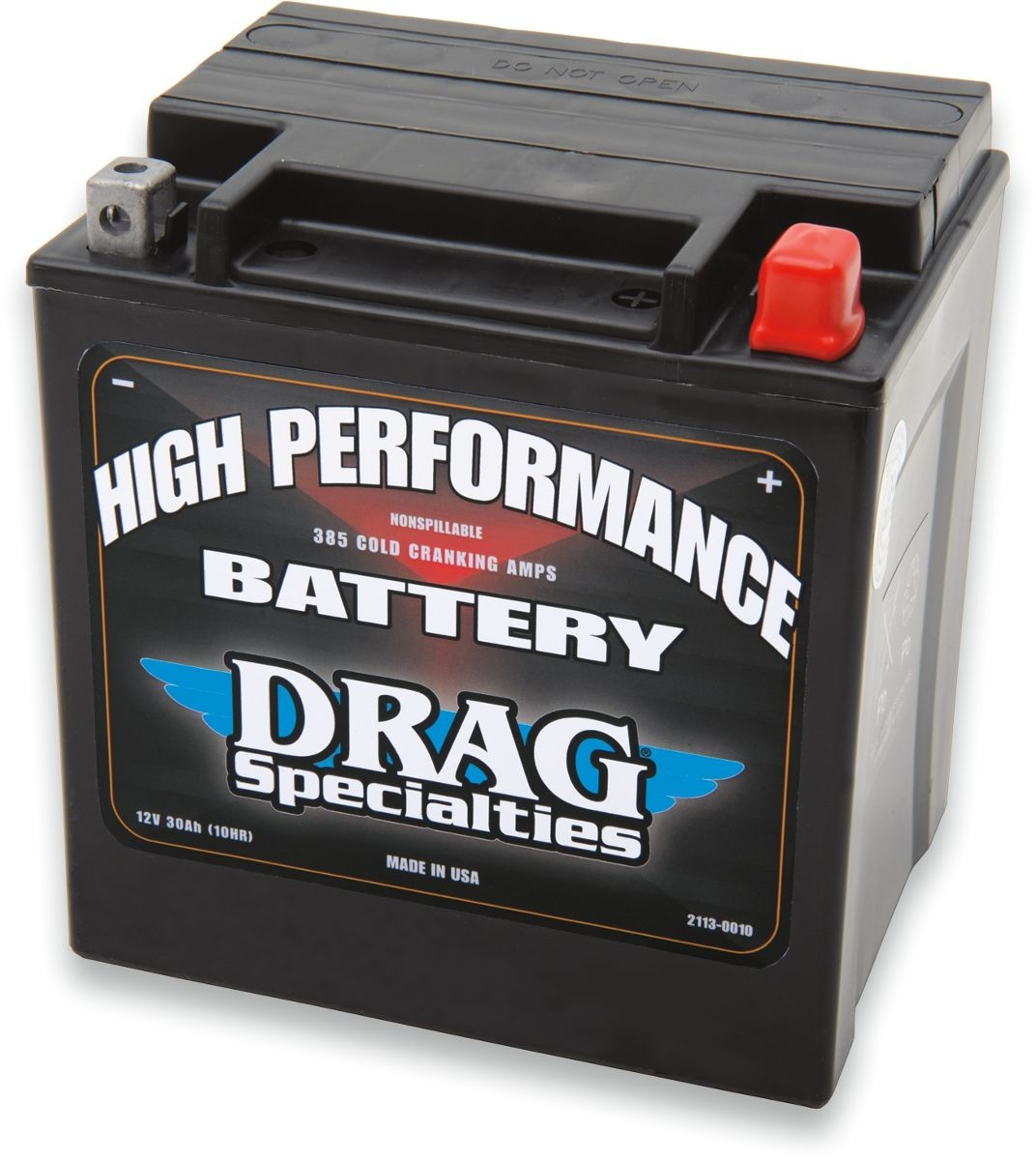 Drag Specialties Batteries Battery High Performance Agm 12V Lead Acid