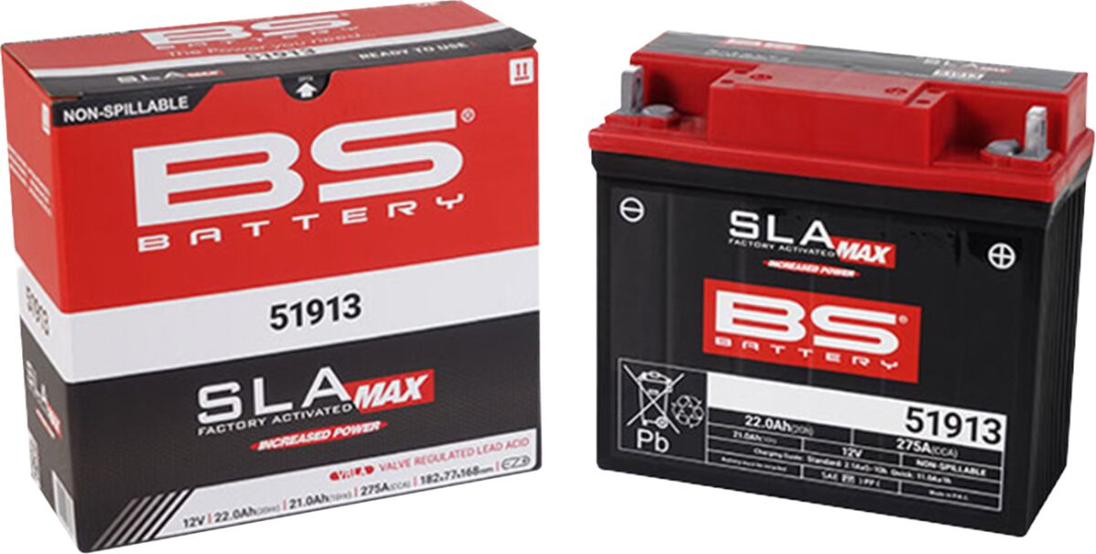 Bs Battery Battery 51913 Sla Max 12 V 170 A Battery Bs 51913 Sla-Max