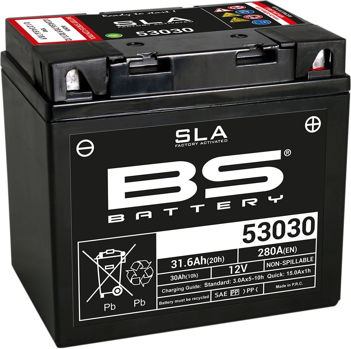 Bs Battery Battery 53030 Sla 12 V 280 A Battery Bs 53030 Sla