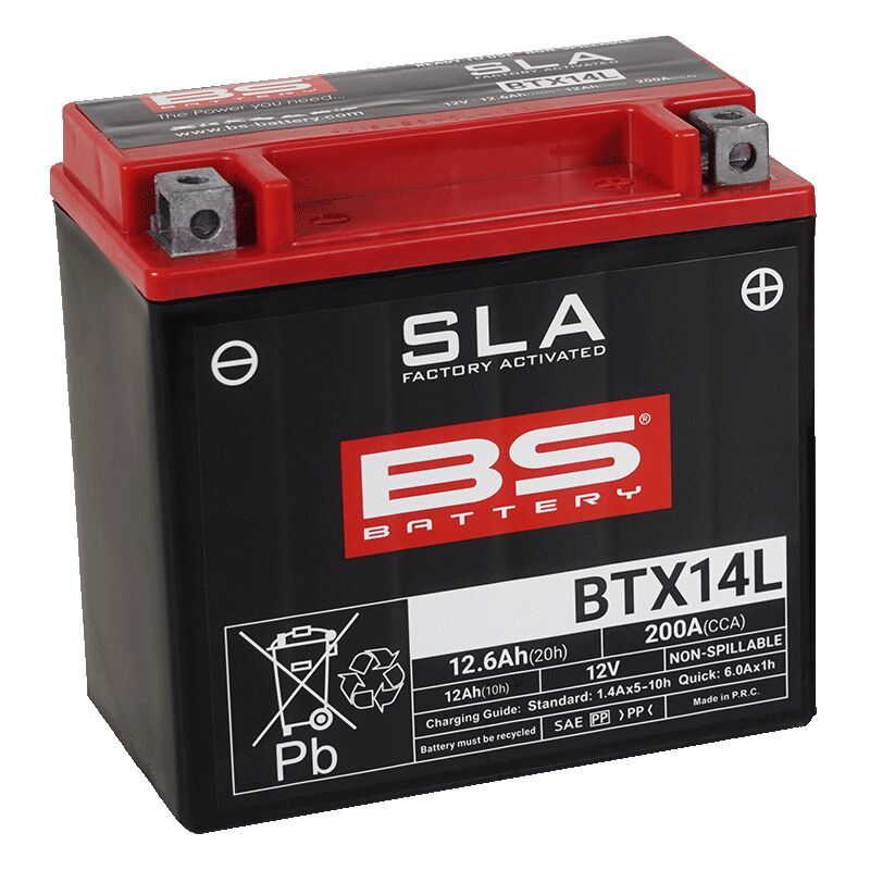 Bs Battery Battery Btx14L Sla 12V 200 A Battery Bs Btx14L Sla