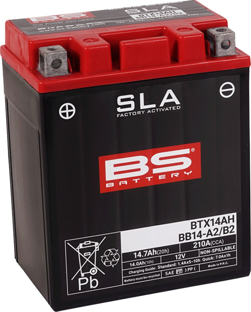 Bs Battery Battery Btx14Ah Sla 12V 210 A Battery Bs Btx14Ah/Bb14-A2/B2