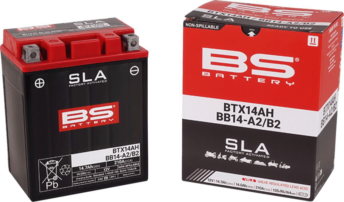 Bs Battery Battery Btx14Ah Sla 12V 210 A Battery Bs Btx14Ah/Bb14-A2/B2