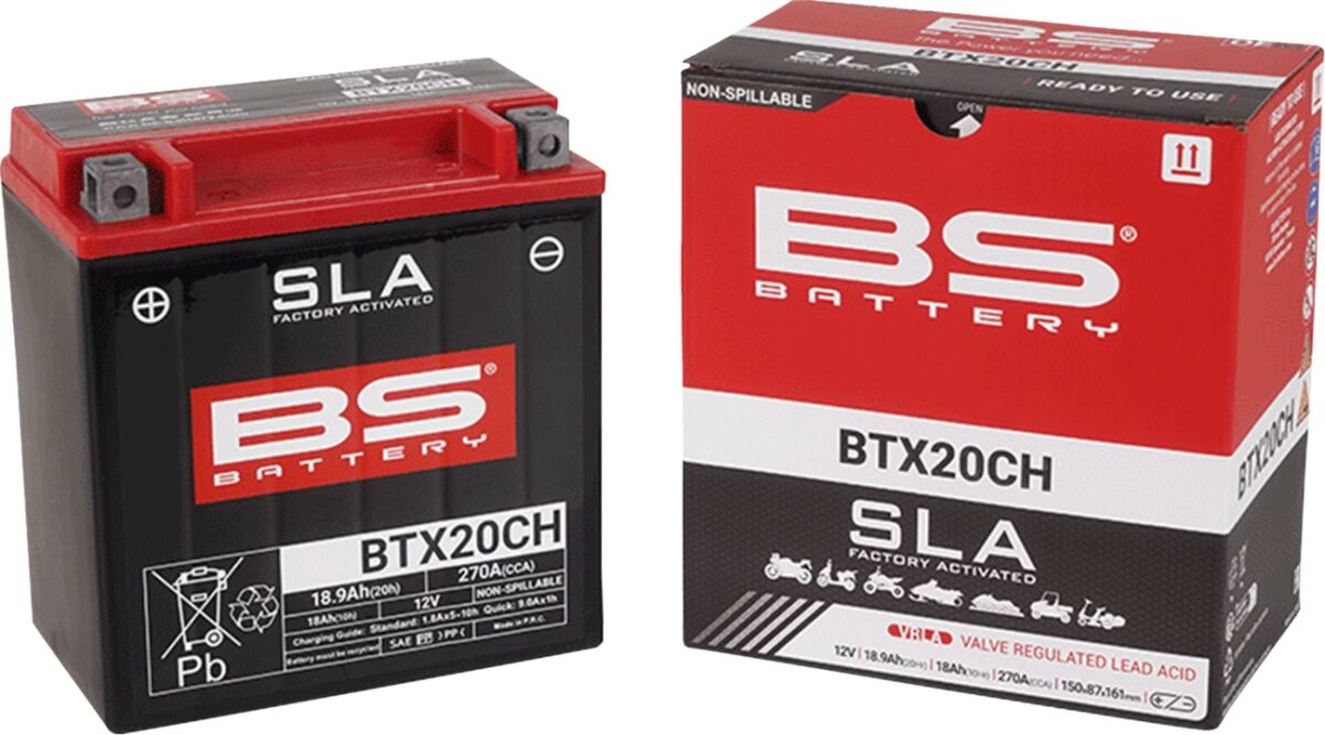 Bs Battery Battery Btx20Ch Sla 12V 270 A Battery Bs Btx20Ch Sla