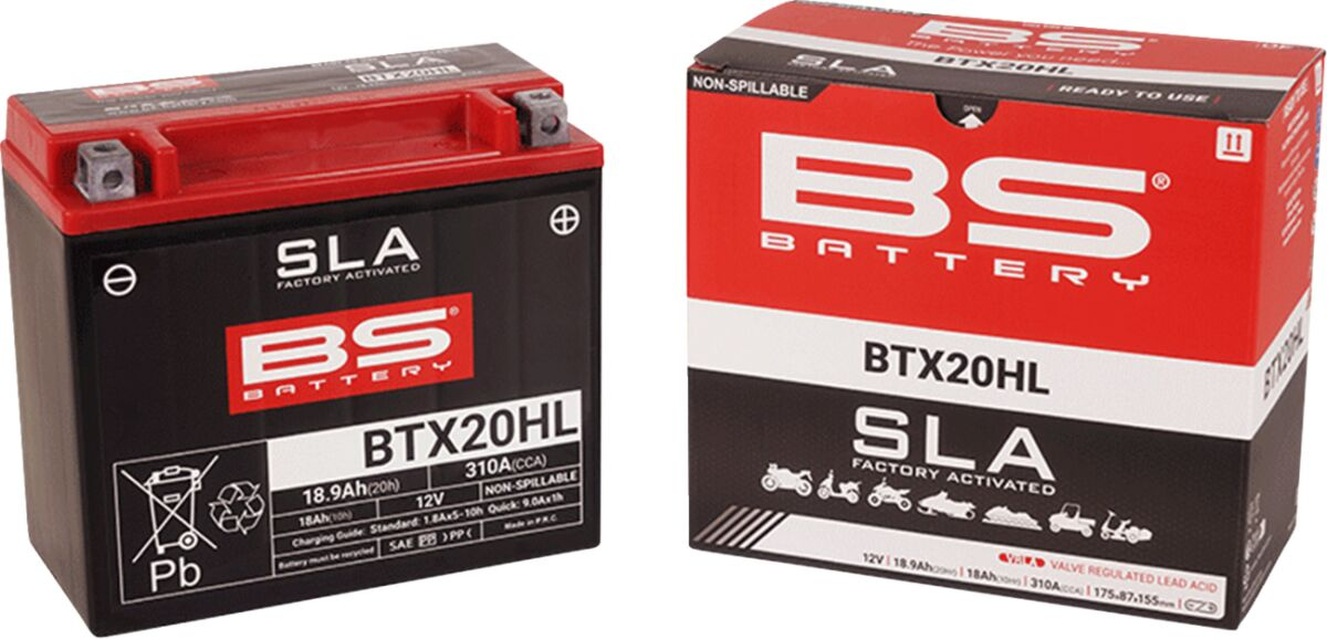 Bs Battery Battery Btx20Hl Sla 12V 310 A Battery Bs Btx20Hl Sla