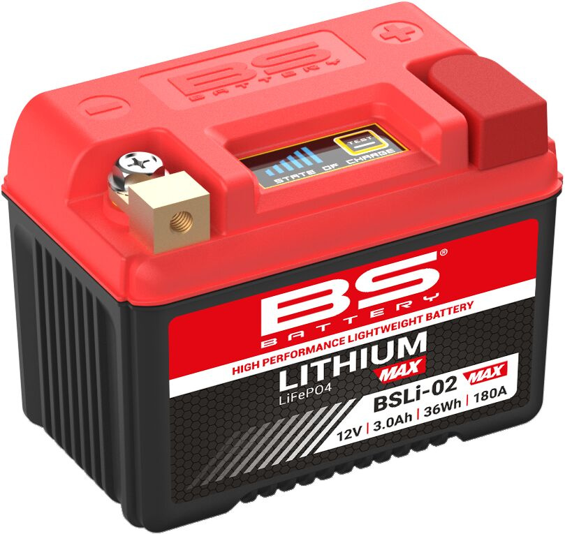 Bs Battery Bs Lithium - Bsli-02 Max Battery Lithium-Max Bsli-02