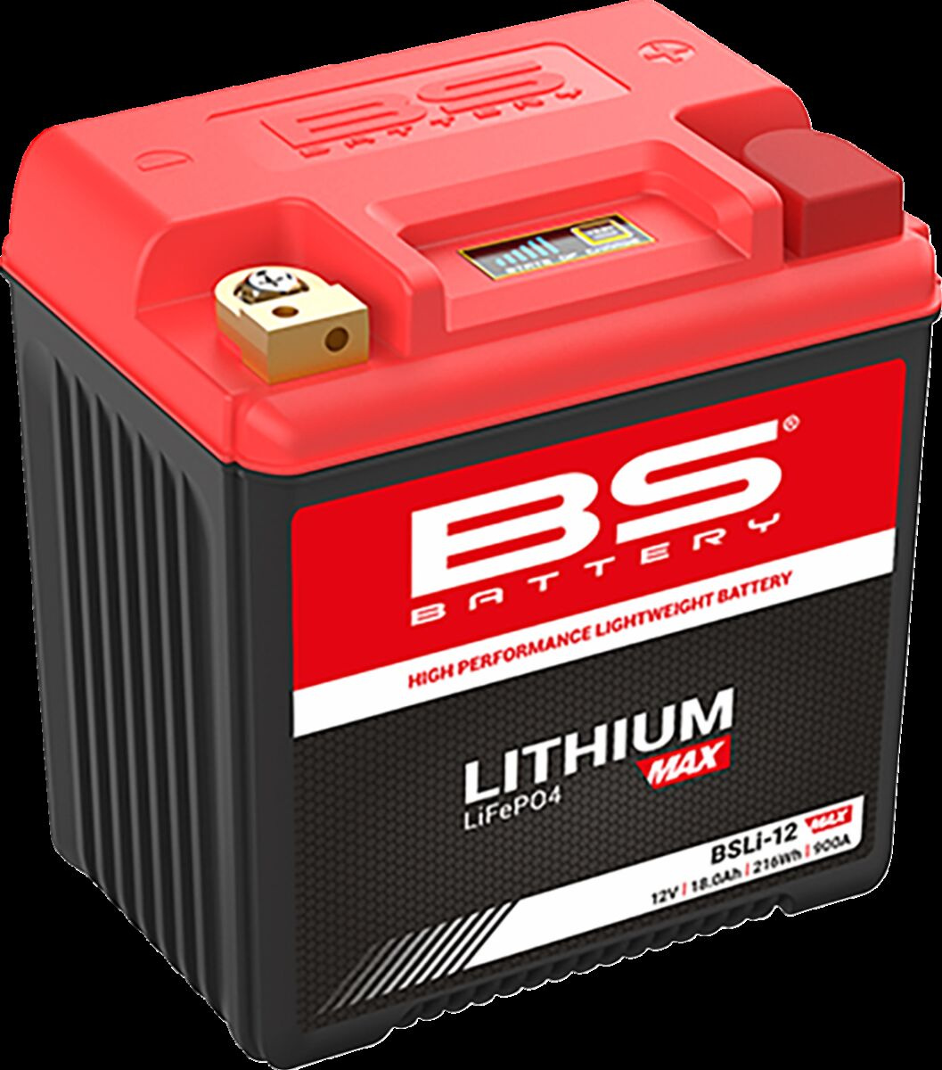 Bs Battery Bs Lithium - Bsli-12 Max Battery Lithium-Max Bsli-12
