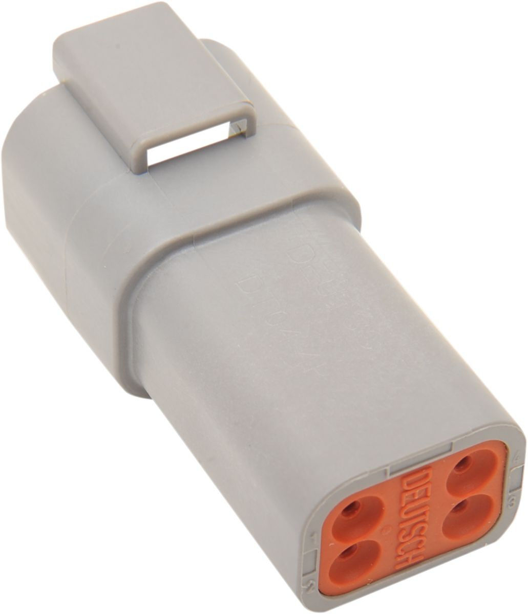 Namz Receptacle Deutsch Dt-Series 4-Pin Grey Receptacle Deutsch Grey 4