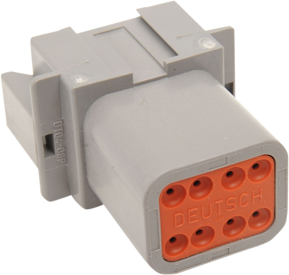 Namz Receptacle Deutsch Dt-Series 8-Pin Grey Receptacle Deutsch Grey 8