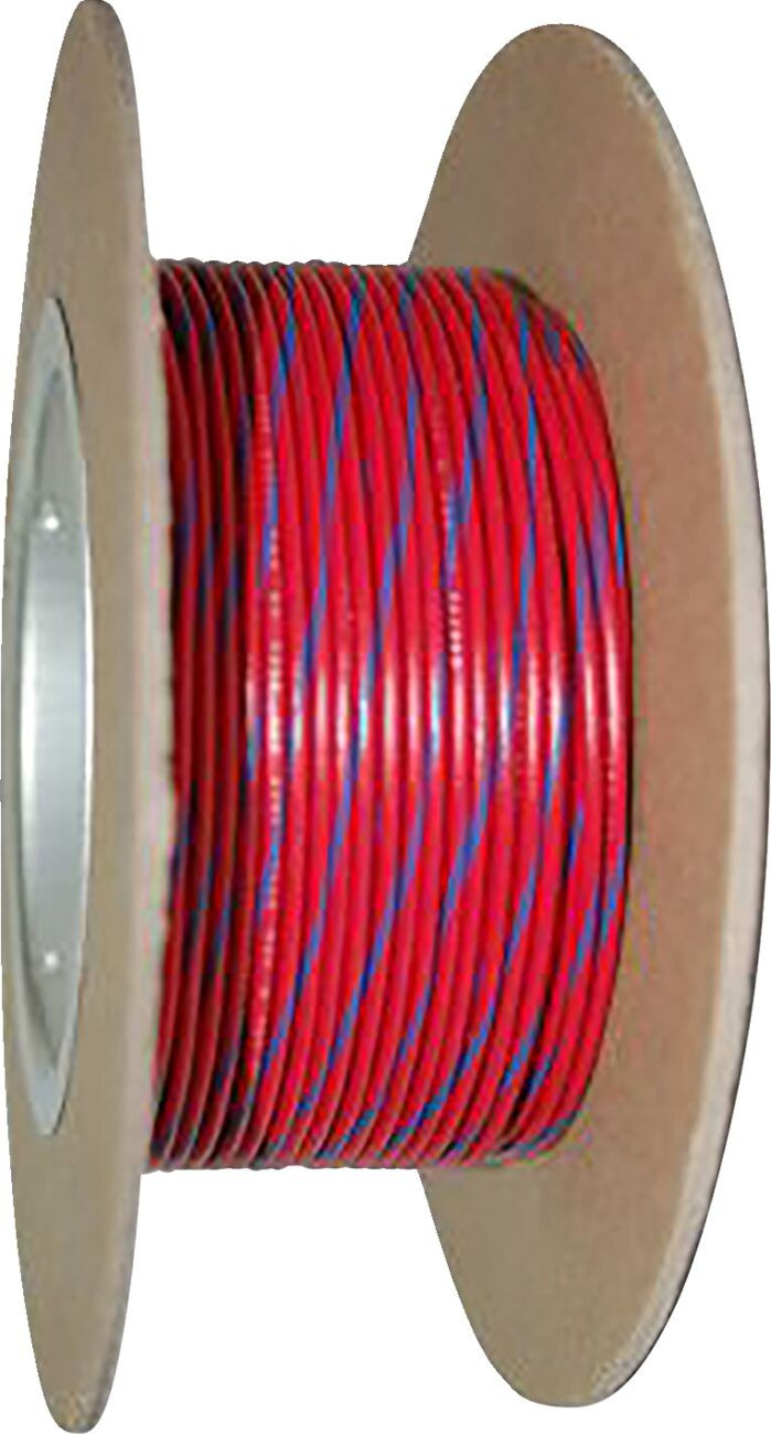 Namz Oem Color Wire 18 Gauge/100' (1Mm'/30M) Red/Blue Wire 18G 100' Re