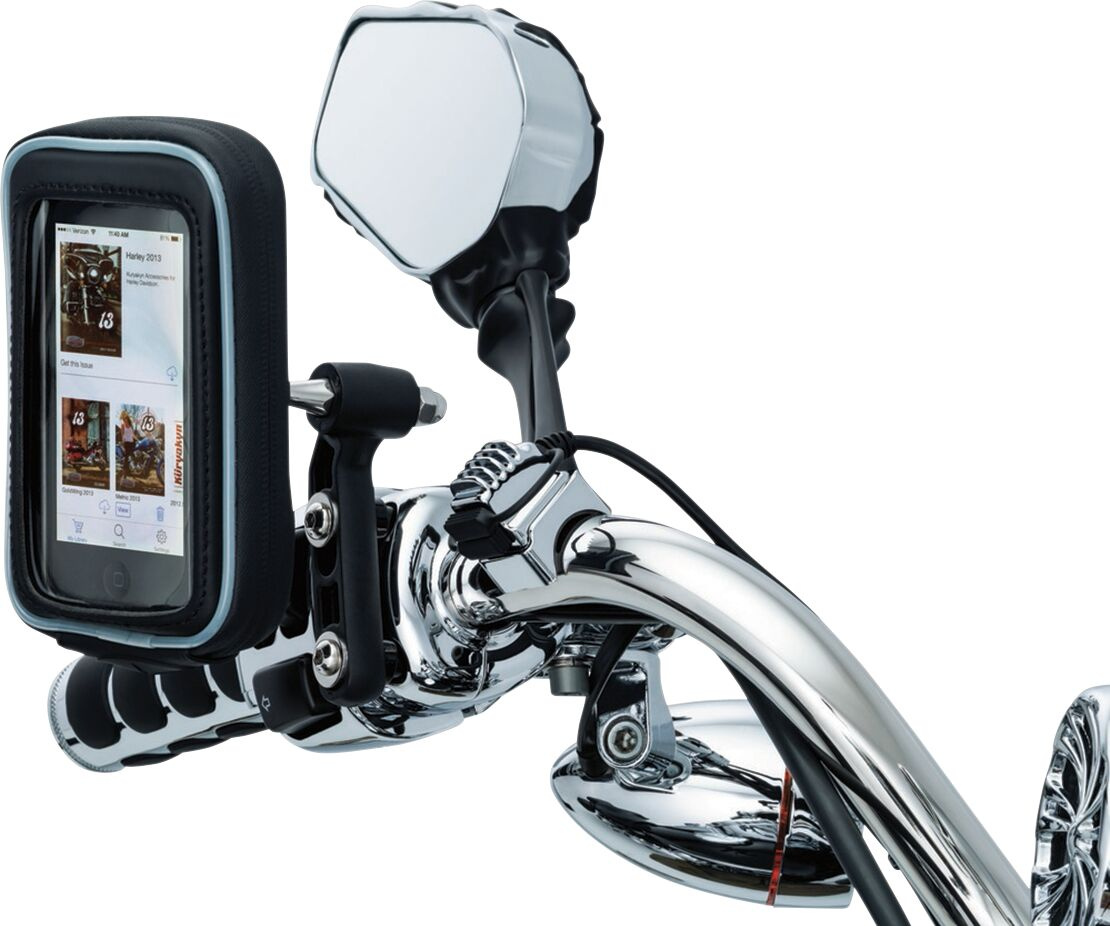 Kuryakyn Power Port Usb Universal Chrome Usb Porwer Source Universal C