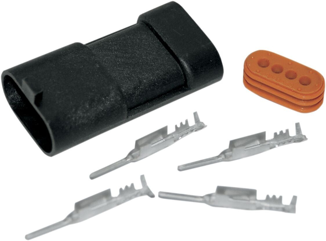 Namz Mating Connector 4-Position Plug (For 2120-0212) Connector F/2120