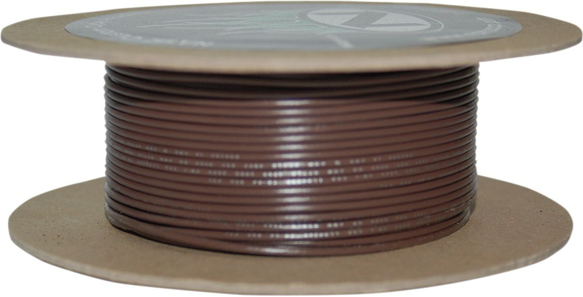 Namz Oem Color Wire 18 Gauge/100' (1Mm'/30M) Brown Wire 18G 100' Brown
