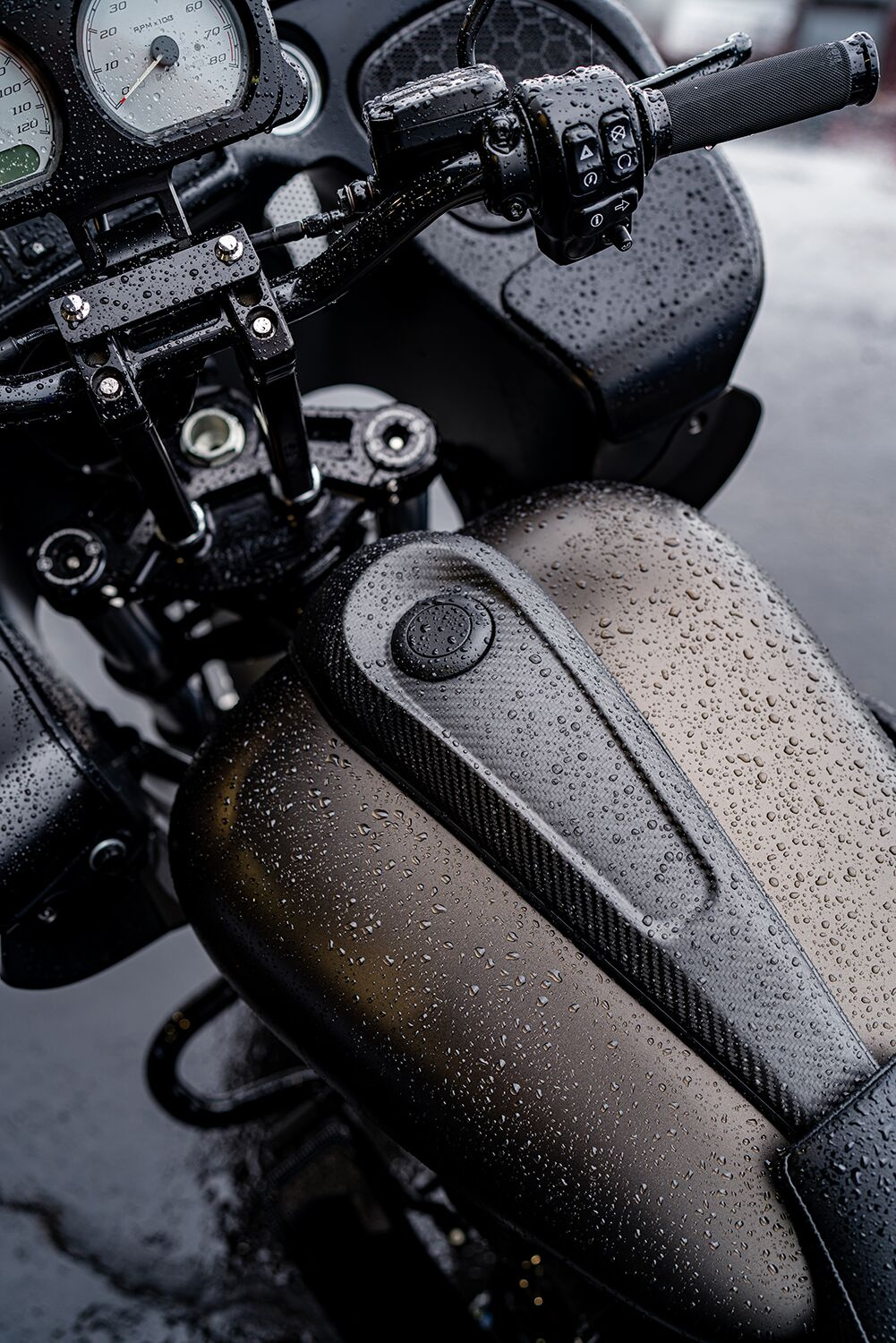 Slyfox Dash Panel - Matte Finish Panel Dash Matte W/H Flhx