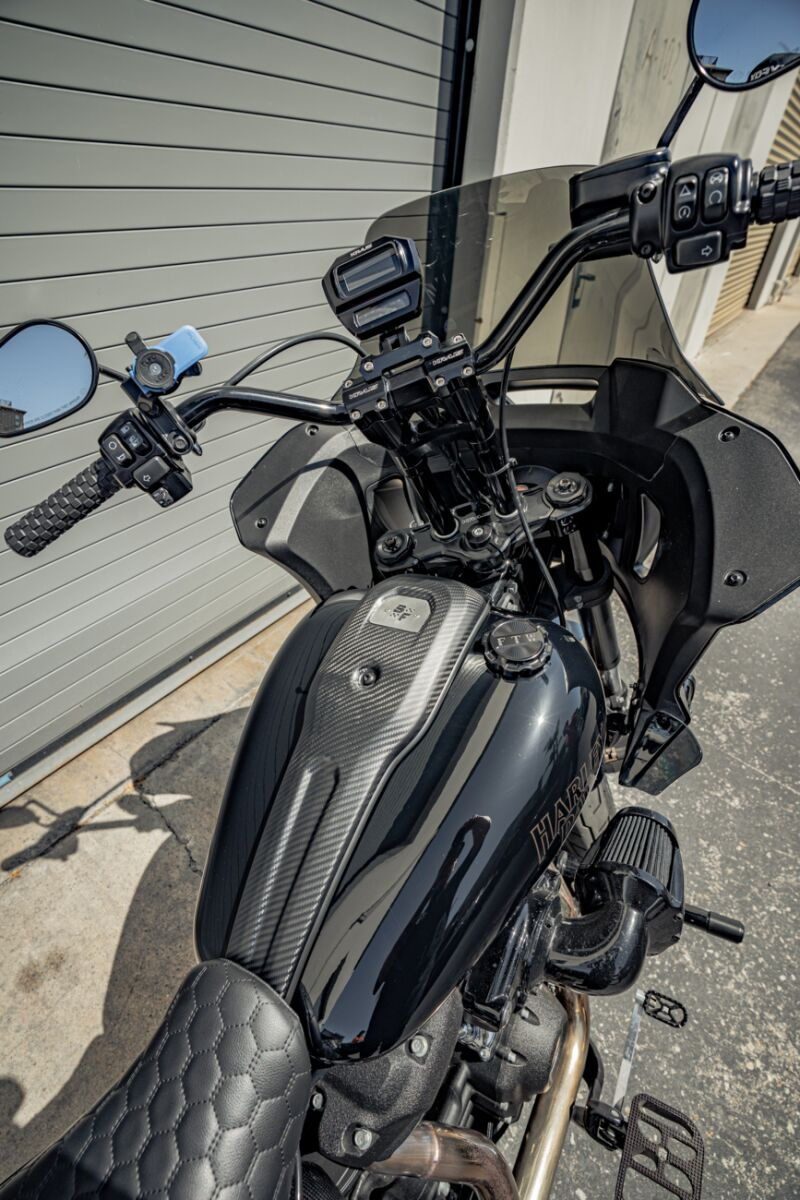 Slyfox Dash Panel Carbon Fiber Matte W/O Logo 2022-23 Fxlrs/Fxlrst Das