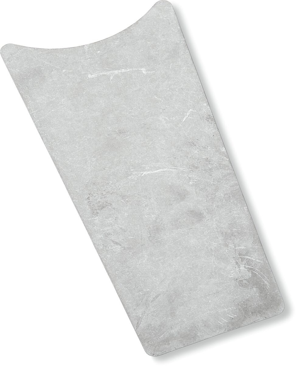 Drag Specialties Aluminum Dash Insert Raw Insert Dash 89-07Fl Raw