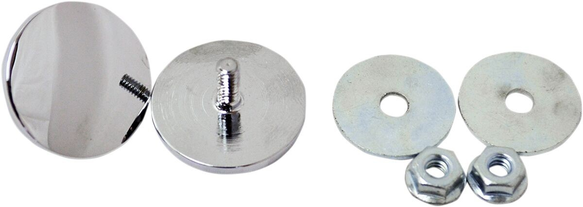 La Choppers Fairing Mirror Removal Plug Chrome Covers Mirror Mt Ch 96-
