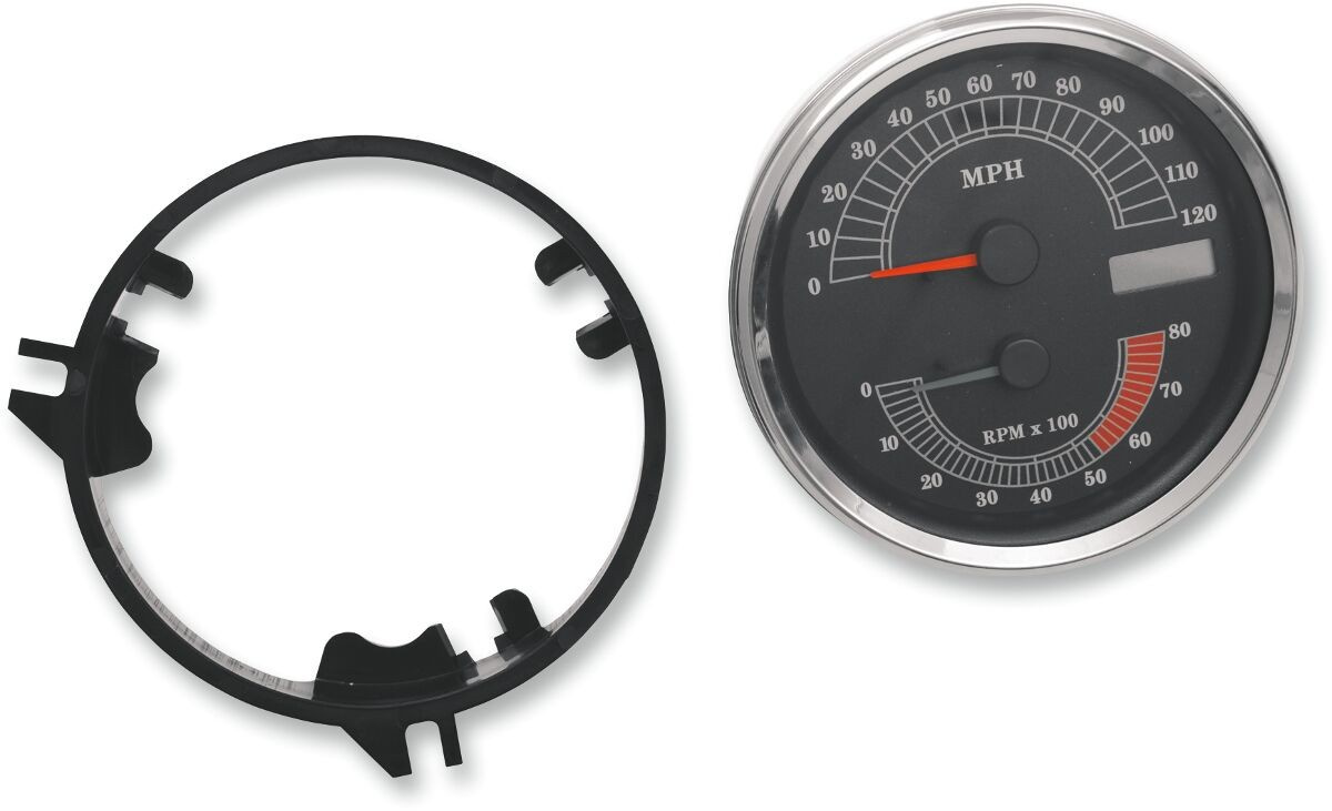 Drag Specialties Electronic Speedo/Tachometer 5