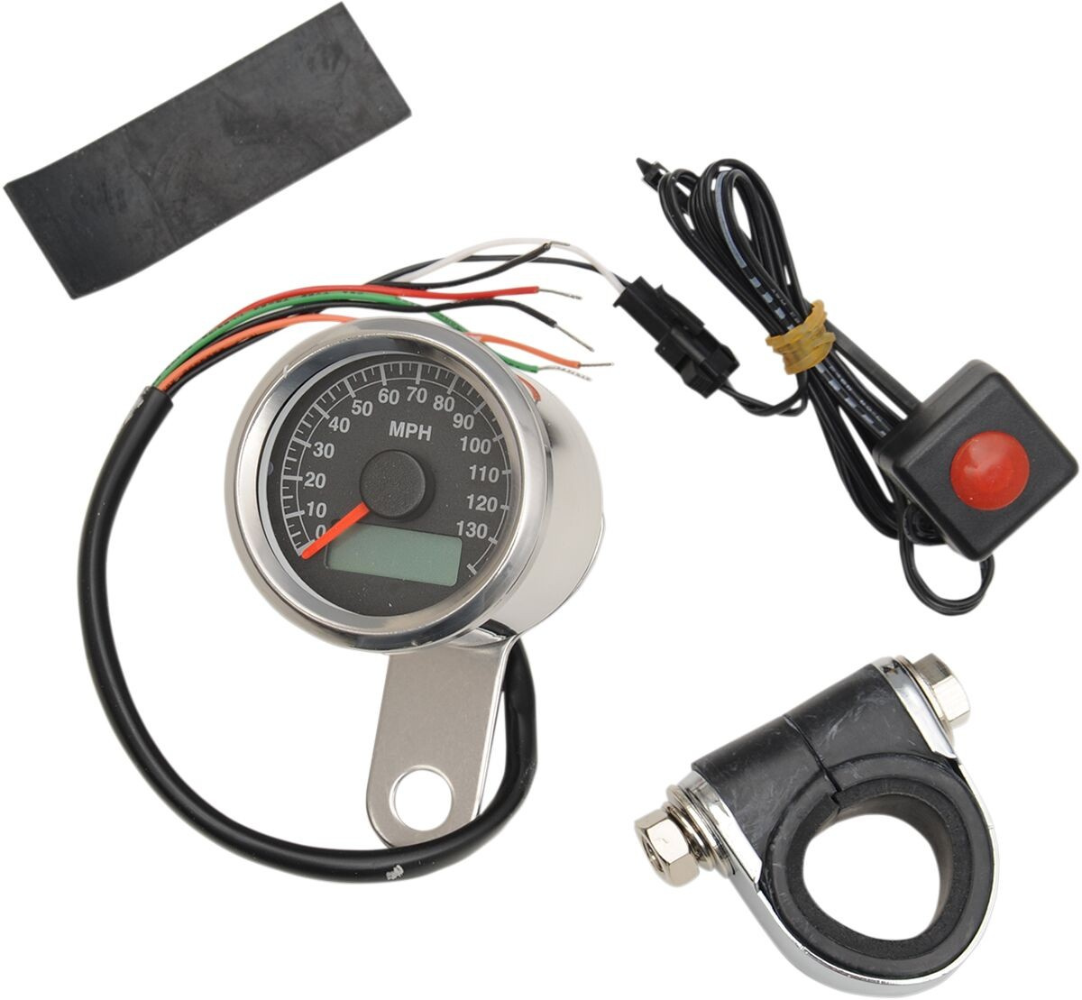 Drag Specialties Electronic Speedometer 1.8
