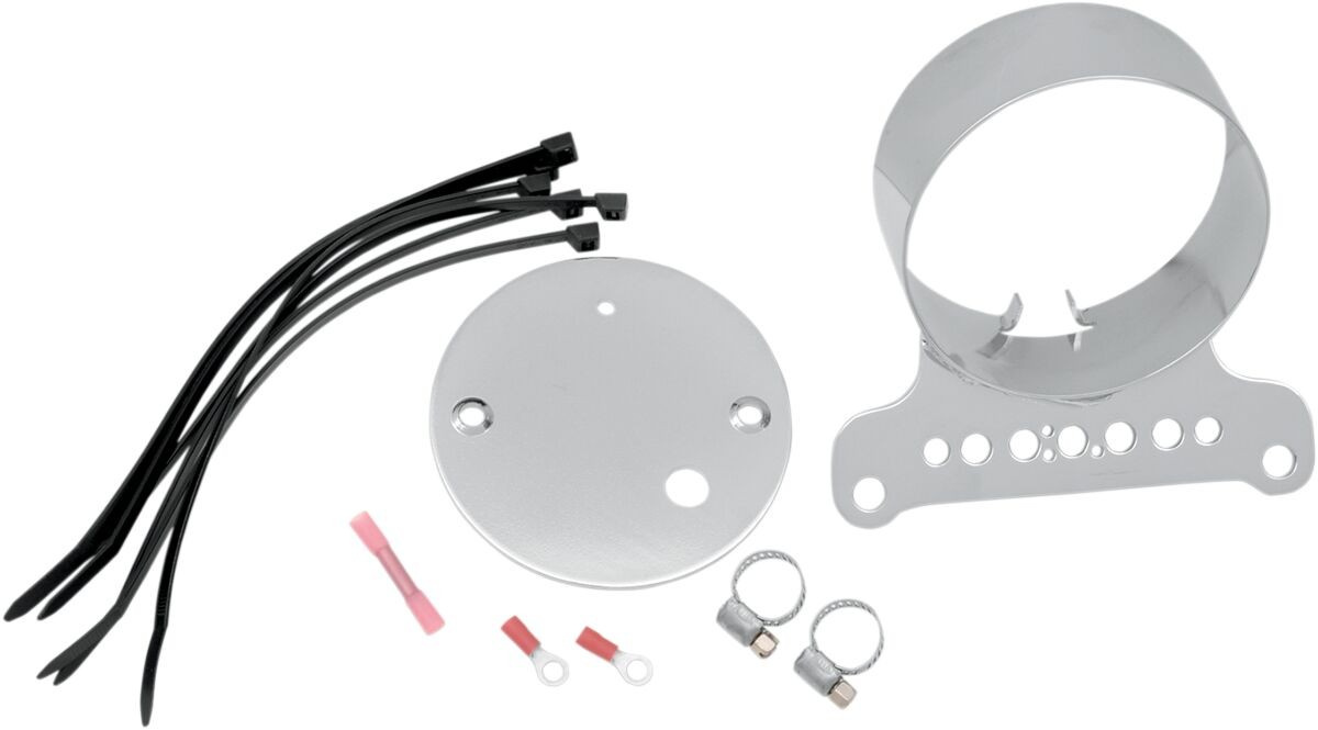 Drag Specialties Single Gauge Bracket 3.375