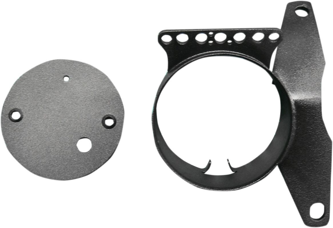 Drag Specialties Black Speedometer Relocation Bracket Mount Spdo 04-13