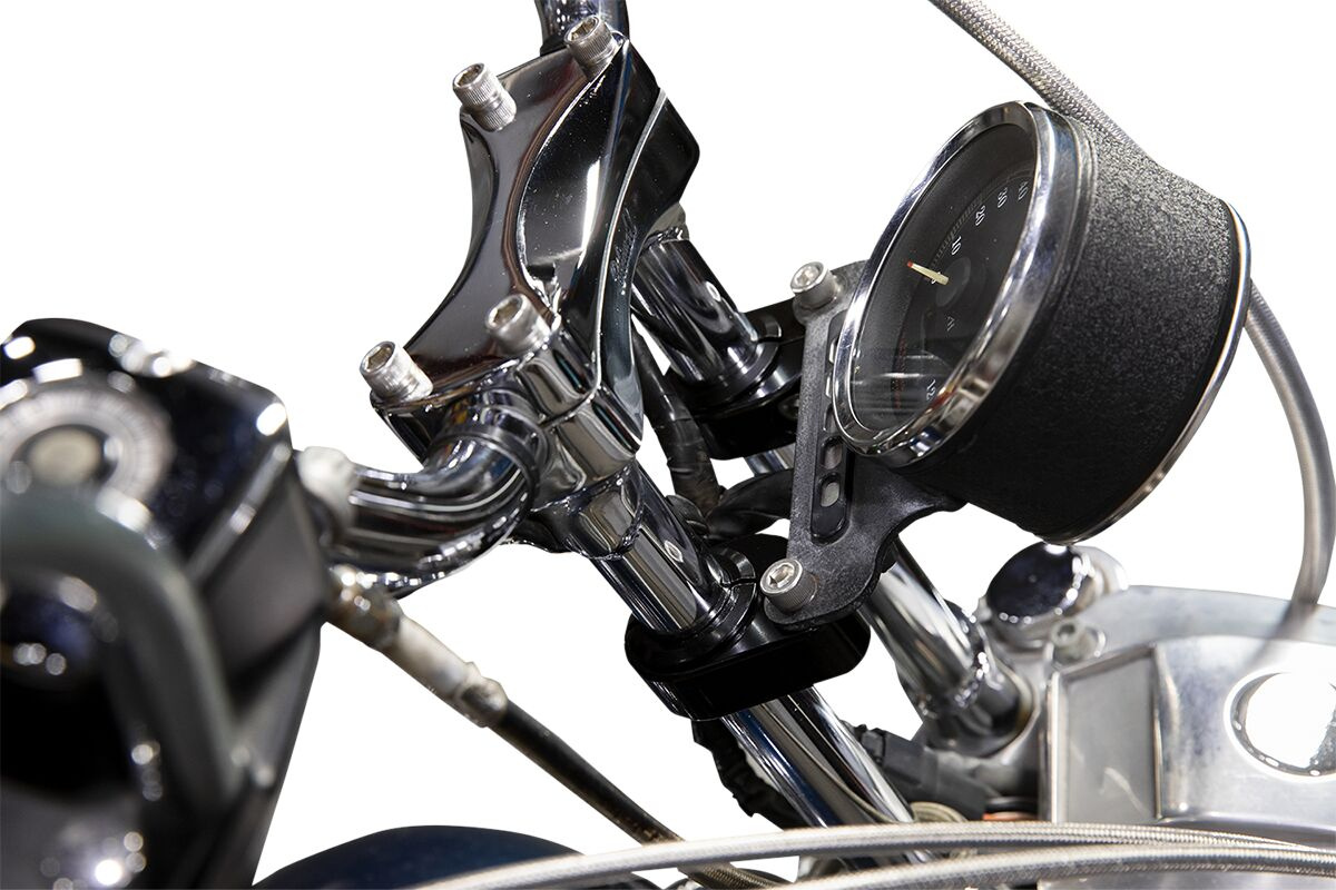 Biltwell  Mount Gauge O/S Blk