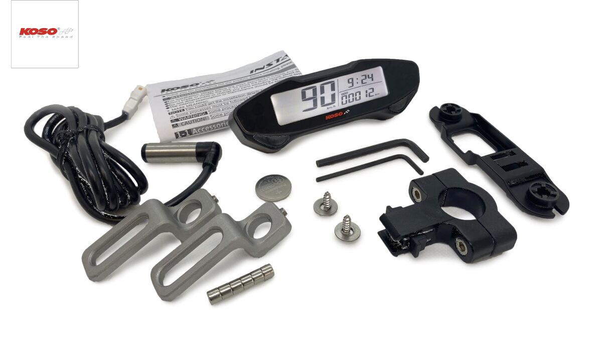 Koso North America Koso Db Ex-03 Speedometer Koso Db Ex-03 Speedometer