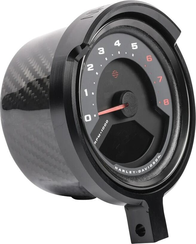 Thrashin Supply Co. Gauge Relocation Kit - Black Gauge Reloc Kt Fxlrs