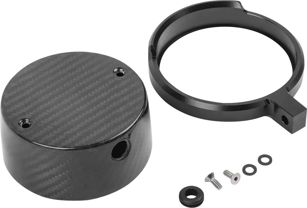 Thrashin Supply Co. Gauge Relocation Kit - Black Gauge Reloc Kt Fxlrs