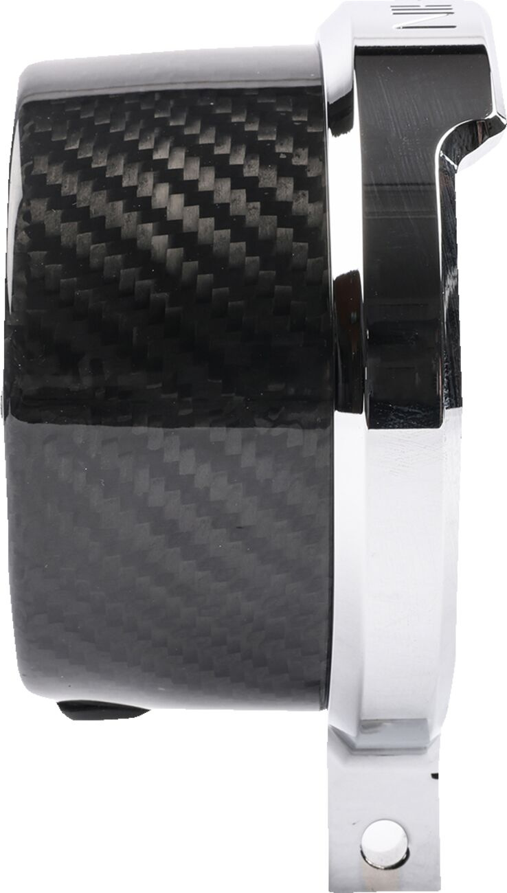 Thrashin Supply Co. Gauge Relocation Kit - Chrome Gauge Reloc Kt Fxlrs